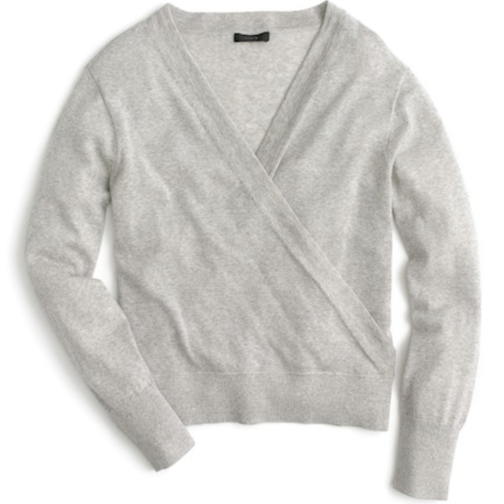 J. Crew Merino Wrap Sweater